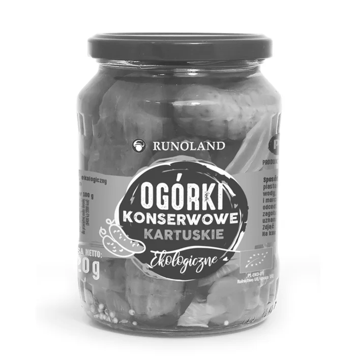 Runoland Okurky sterilované 670 g BIO
